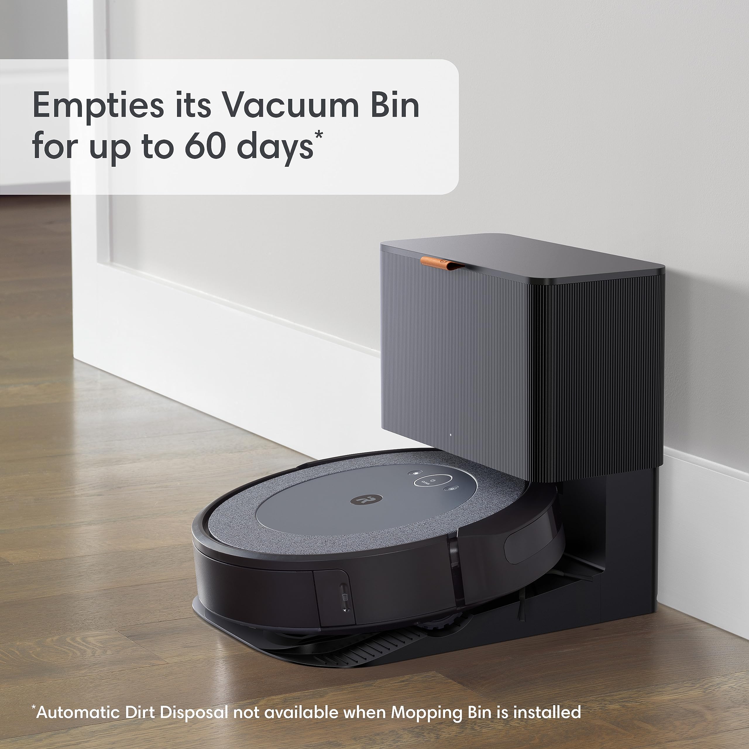 iRobot Roomba Combo i5+ Self-Emptying Robot Vacuum and Mop, Clean by Room with Smart Mapping, Empties Itself for Up to 60 Days, Works with Alexa, Personalized Cleaning OS - Image 5