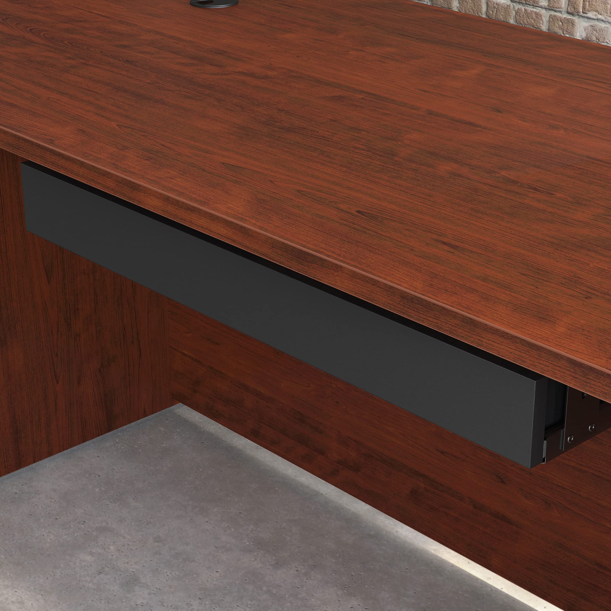 OfficeWorks by Sauder Pencil Drawer, Black finish - Image 5