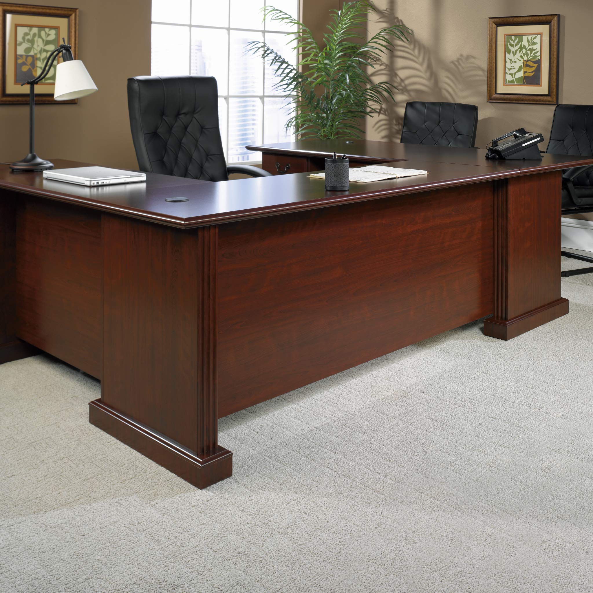 Sauder Heritage Hill 72" U-Shaped Connector Kit, Classic Cherry finish - Image 3