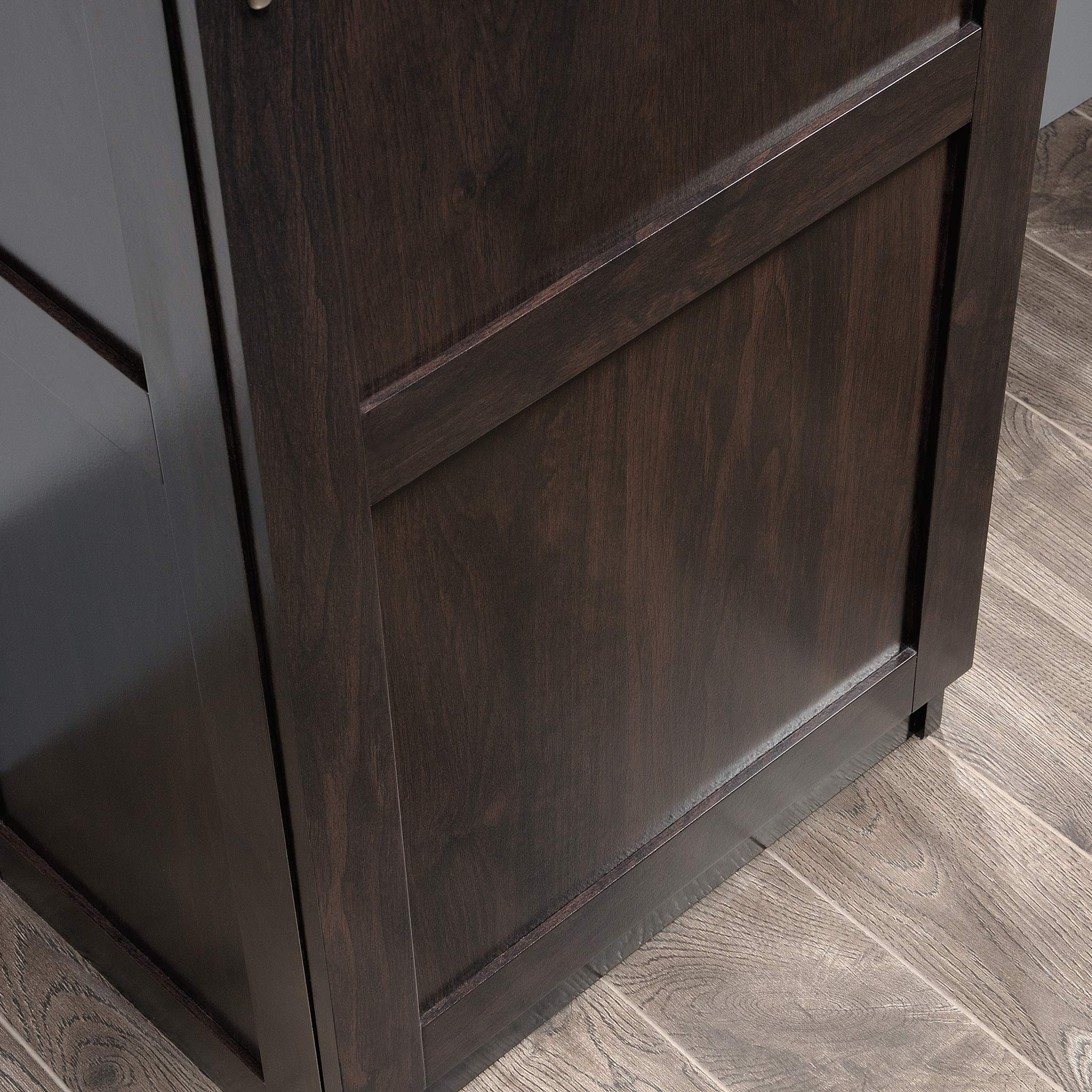 Sauder Miscellaneous Storage Storage Cabinet/ Pantry cabinets, Cinnamon Cherry finish - Image 5