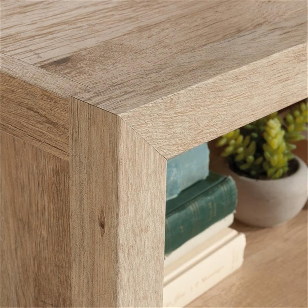 Sauder Pacific View Horizontal Bookcase, Prime Oak Finish - Image 5